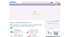 Desktop Screenshot of digitalsolutions.co.in